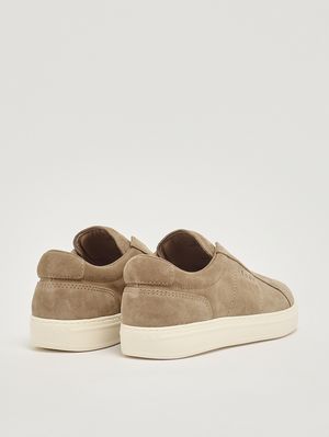 3. Sneakers uomo Hogan H-TV in pelle scamosciata Biscotto