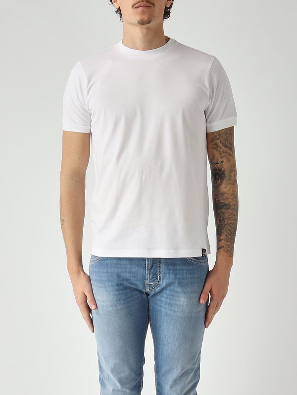 Herren-T-Shirt aus Supima-Baumwolle Weiß Colmar