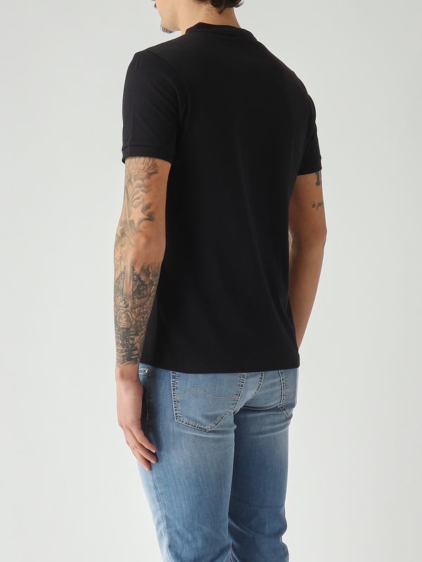 3. T-shirt uomo in cotone supima Nero Colmar 75971ye