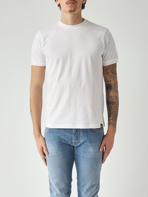 1. Herren-T-Shirt aus Supima-Baumwolle Weiß