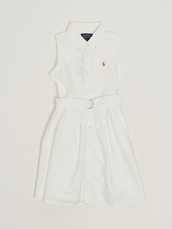 1. Mädchenkleid aus Baumwolle Weiß Polo Ralph Lauren 312934188