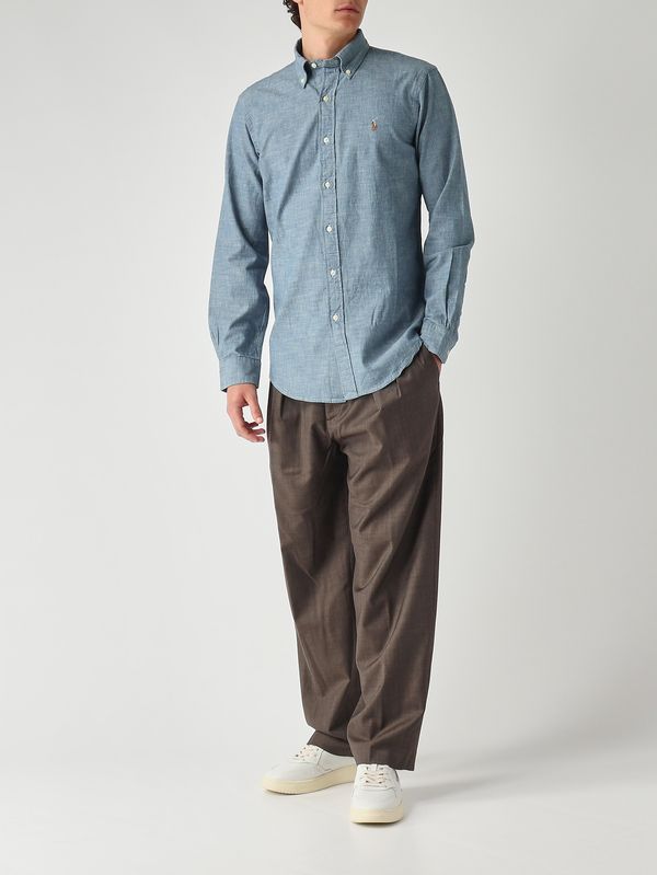 2. Pantalon homme Kai en laine stretch Chocolat Nine in the morning kai34