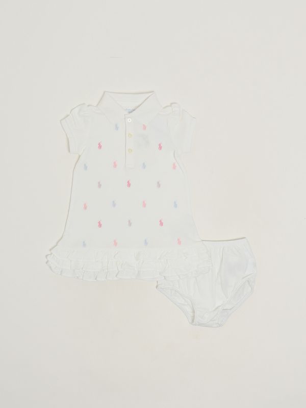 1. Baby-Strampler aus Baumwolle Weiß Polo Ralph Lauren 310676237