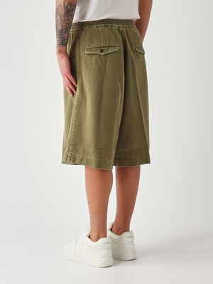 4. Herren-Bermuda Basil aus Baumwolle Salbei