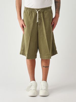 1. Herren-Bermuda Basil aus Baumwolle Salbei
