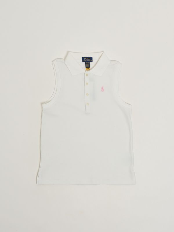 1. Polo de algodón para niña Blanco Polo Ralph Lauren 313965074