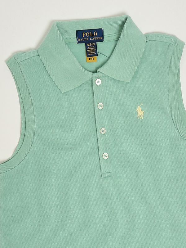 3. Polo de algodón para niña Verde agua Polo Ralph Lauren 313965074
