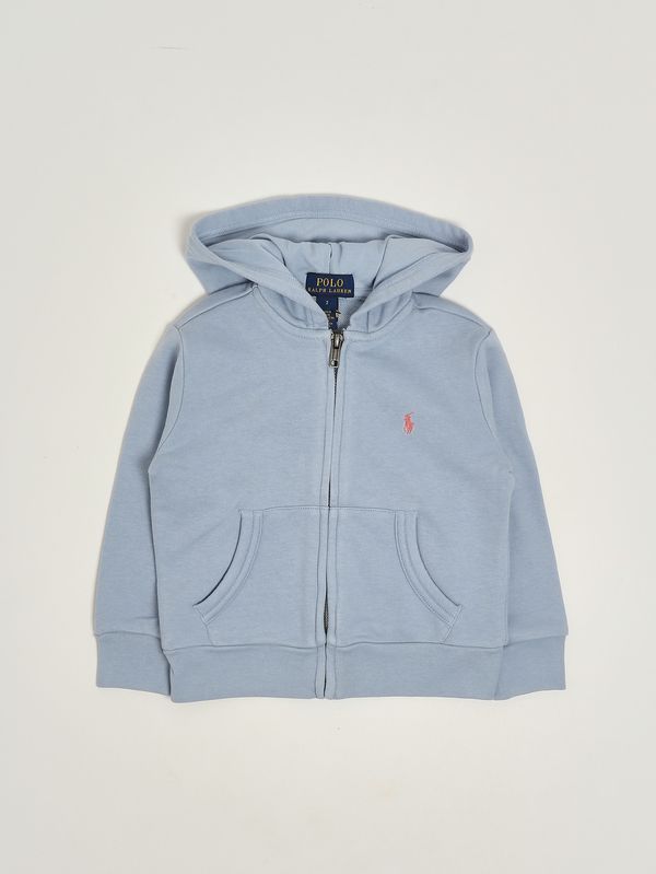 Boys' cotton-blend sweatshirt Sky-blue Polo Ralph Lauren