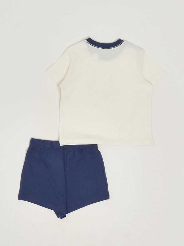 2. Cotton baby outfit White-Blue Polo Ralph Lauren 320b14037
