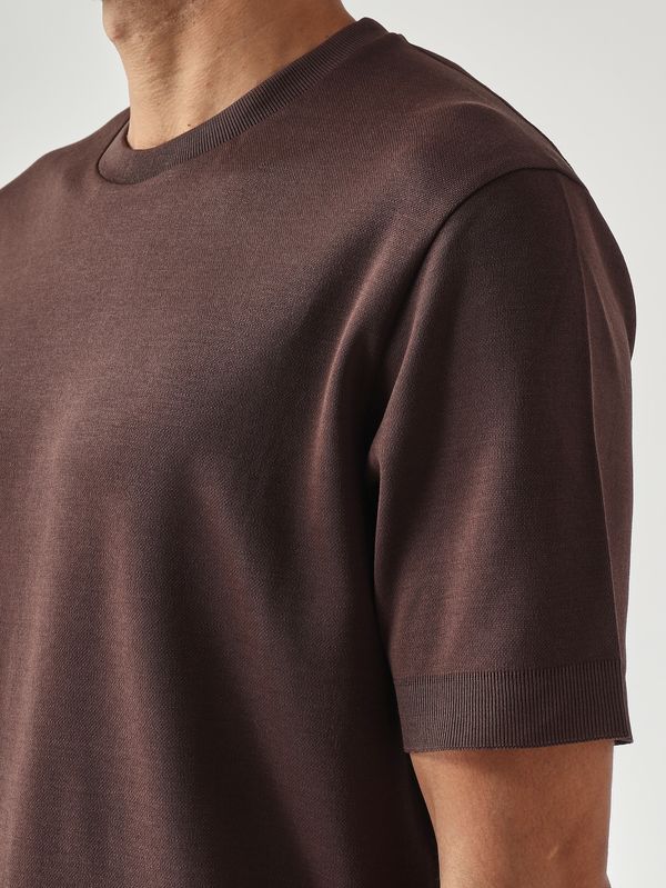 4. Men's double-layer cotton piqué t-shirt Moor's head Herno jg000206u52059