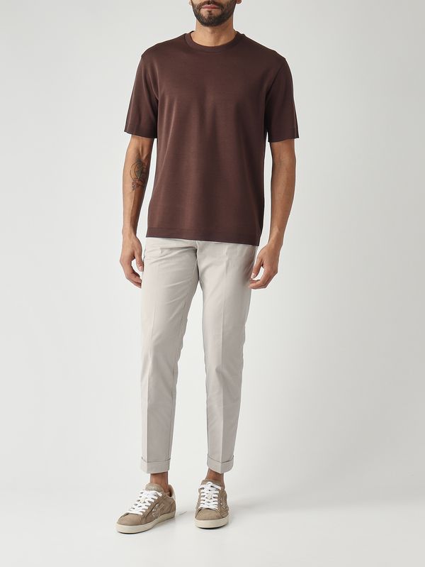 5. Men's double-layer cotton piqué t-shirt Moor's head Herno jg000206u52059