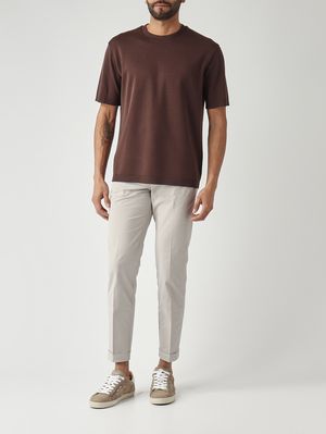 5. Men's double-layer cotton piqué t-shirt Moor's head