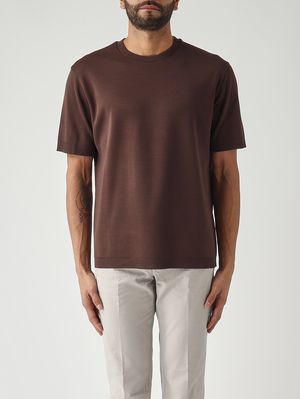 1. Men's double-layer cotton piqué t-shirt Moor's head