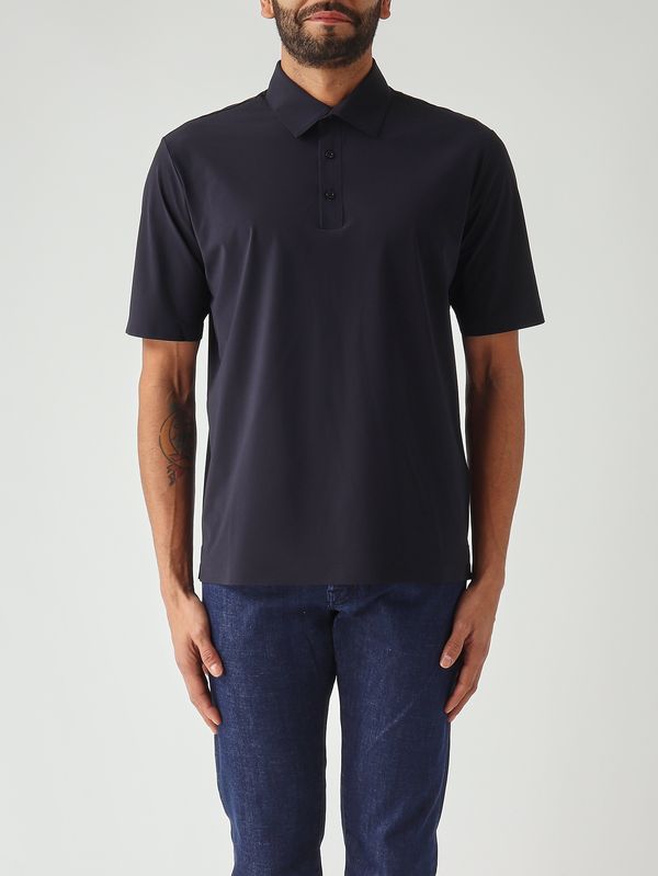 1. Herren-Polohemd aus ultraleichtem Funktionsmaterial Marine Herno jpl00138u12509s