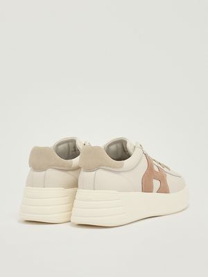 3. Sneakers donna Rebel H562 in pelle Avorio-Beige