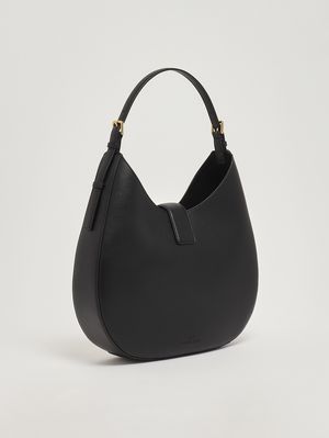 2. Bolso hobo de mujer de piel sintética Negro