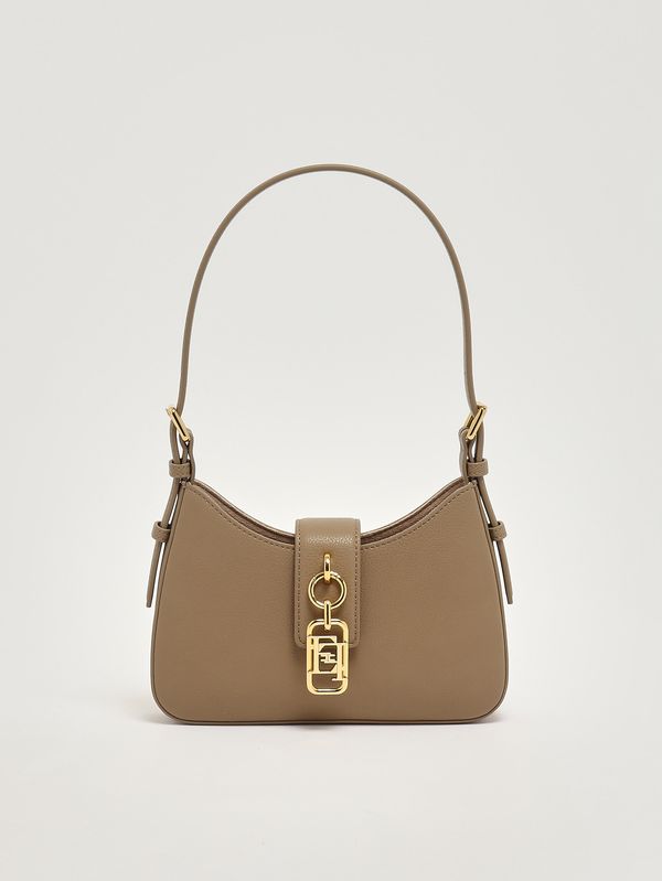 1. Borsa donna in simil pelle Argilla Elisabetta Franchi bs24a62e2