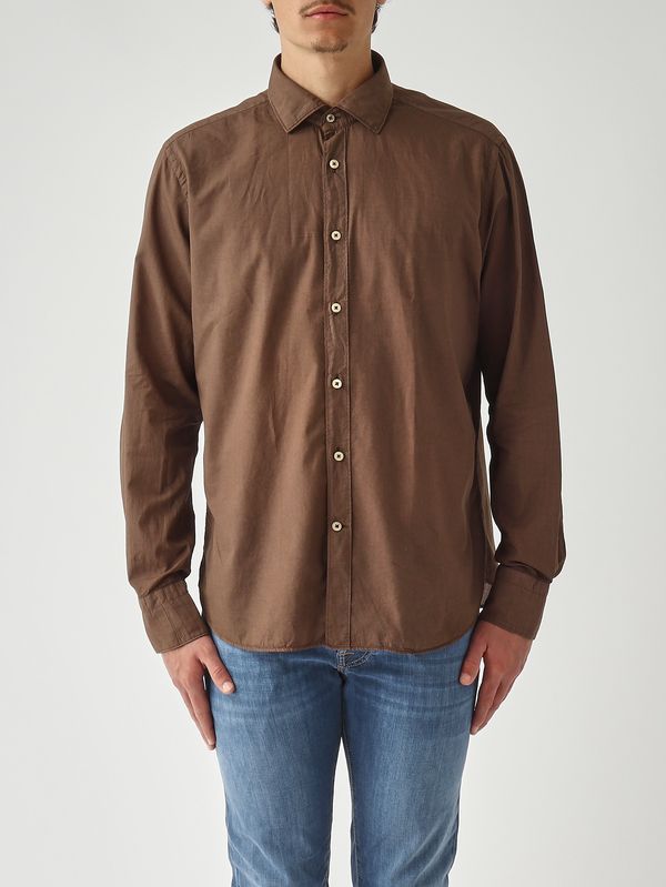 1. Chemise homme en mousseline de coton très légère Tête de Maure Tintoria Mattei 1mkltnp