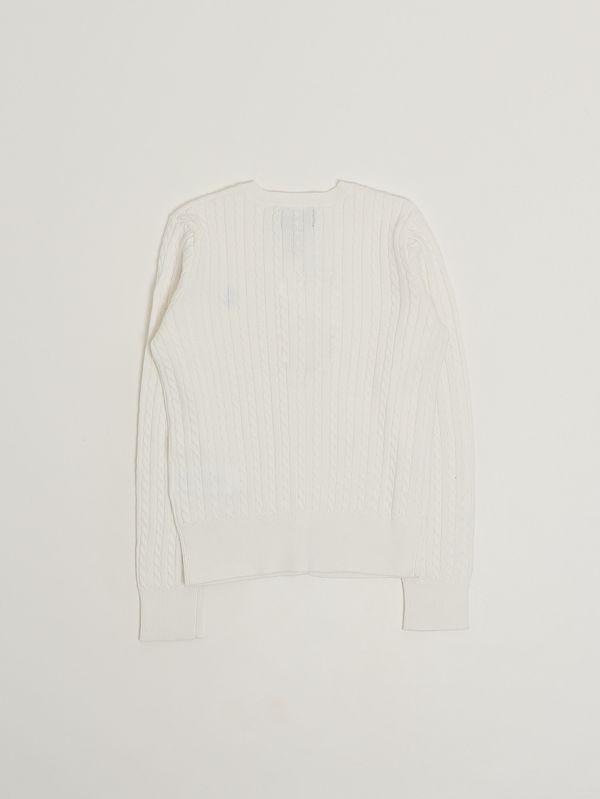 2. Cardigan fille en coton Blanc Polo Ralph Lauren 313543047