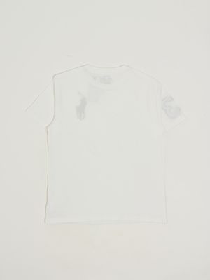 2. Boys' cotton T-shirt White