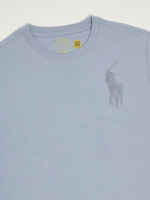 3. Boys' cotton T-shirt Sky blue