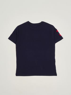 2. T-shirt en coton pour garçon Bleu marine