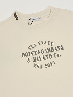 3. T-shirt enfant en coton Crème