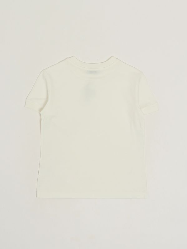 2. T-shirt bambina in cotone Bianco Dolce e Gabbana l5jtnjg7p2c