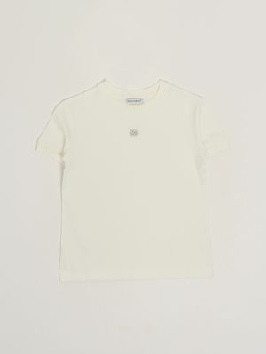 1. T-shirt bambina in cotone Bianco