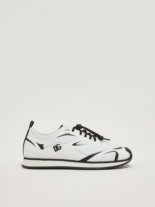 1. Kids' mesh sneakers Black-White Dolce e Gabbana da5328aw920