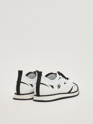 3. Kids' mesh sneakers Black-White