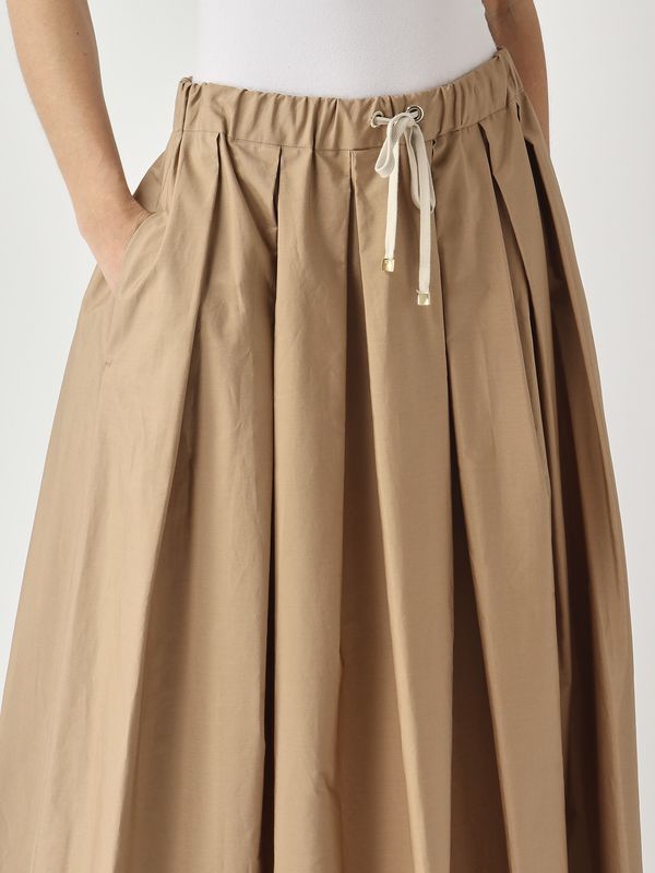 5. Gonna donna Pineta in cotone Cammello S Max Mara 2619101043600