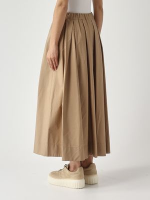 4. Gonna donna Pineta in cotone Cammello
