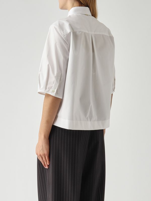 4. Camicia donna in cotone Bianco-Beige Herno cm000052d13323