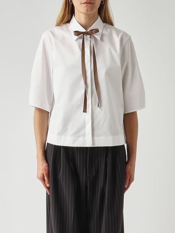 1. Camicia donna in cotone Bianco-Beige Herno cm000052d13323