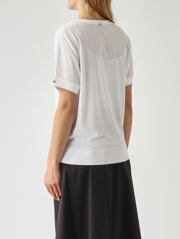 4. Damen-Pullover aus Baumwollmischung Weiß Herno jg000312d52056