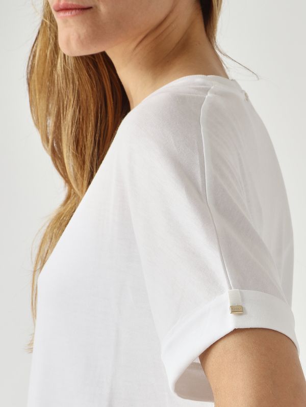 5. Damen-Pullover aus Baumwollmischung Weiß Herno jg000312d52056