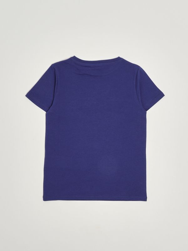 2. T-shirt bambina in cotone Blu Gucci 547559xjho5