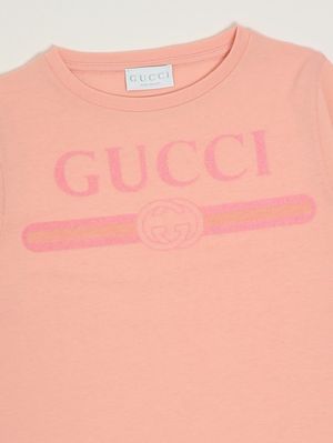 3. T-shirt bambina in cotone Rosa