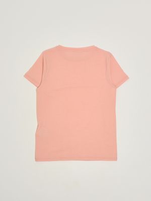 2. T-shirt bambina in cotone Rosa