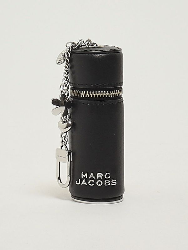 1. Schlüsselanhänger für Damen The Lipstick Case aus Leder Schwarz Marc Jacobs 2r5scp015s01
