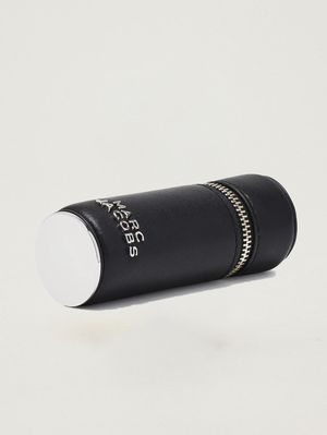 5. Schlüsselanhänger für Damen The Lipstick Case aus Leder Schwarz