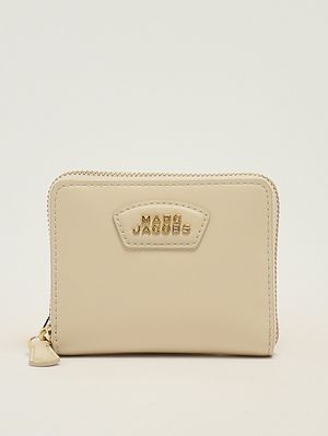 1. The Everyday Slim Compact women's leather wallet Cloud White