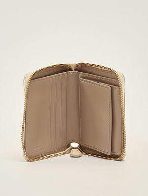 3. The Everyday Slim Compact women's leather wallet Cloud White