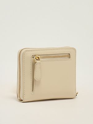 2. The Everyday Slim Compact women's leather wallet Cloud White