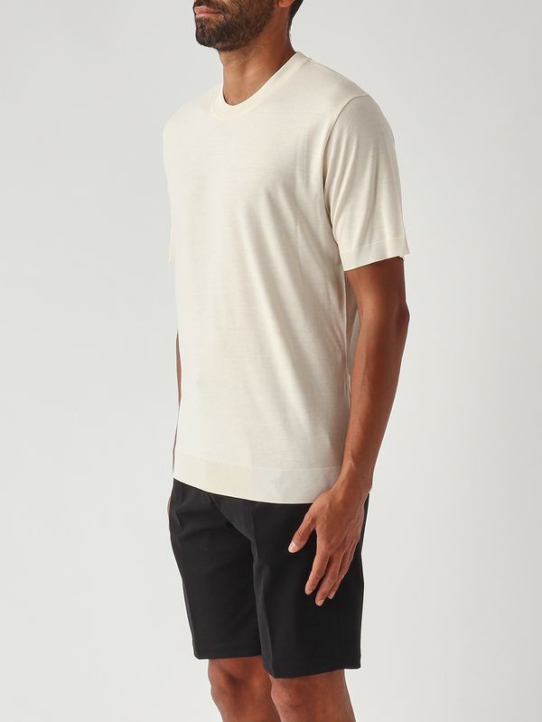 3. Camiseta para hombre Cecil de tejido tipo satén de algodón Marfil Altea 2655255