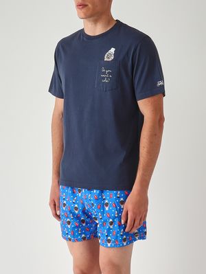 3. Camiseta de hombre Austin de algodón Want A Watch 61 Emb