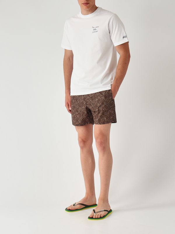 3. Herren-Badehose Lighting mit Mikro-Muster Animal-Print MC2 Saint Barth lig0003