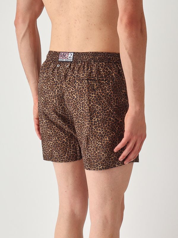 2. Herren-Badehose Lighting mit Mikro-Muster Animal-Print MC2 Saint Barth lig0003