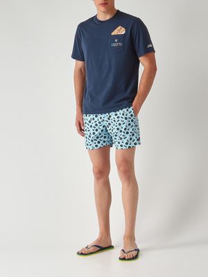 3. Herren-Badehose Lighting mit Mikro-Muster Panda